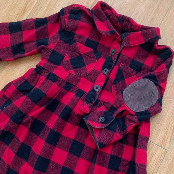 Plaid Baby Dress - Picture 2 of 5